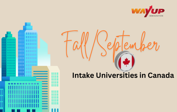 September/Fall Intake in Canada Colleges 2025, Deadline